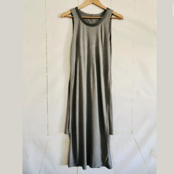 Juicy Couture Gray High Slit Dress - Picture 2 of 7